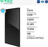 VT-410 Kit 12,7kW 31 Pannelli Solari Fotovoltaici 410W 108 Celle IP68 Telaio Nero - SKU 1151931 Commercio Industria e Scienza/Energia solare e eolica/Pannelli solari/Pannelli solari monocristallini Zencoccostore - Formia, Commerciovirtuoso.it