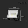 VT-44030 FARO LAMPADA LED 30W FARETTO SMD IP65 CHIP SAMSUNG COLORE NERO Illuminazione/Illuminazione per esterni/Proiettori Zencoccostore - Formia, Commerciovirtuoso.it