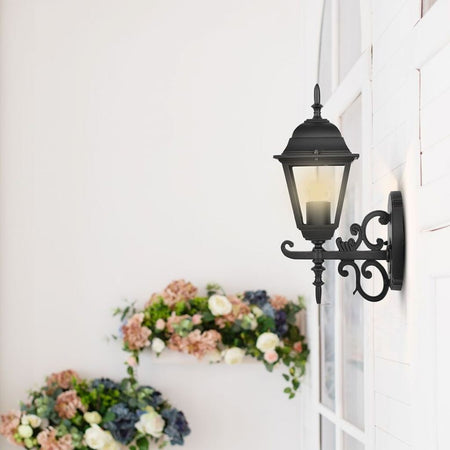 VT-760 PORTALAMPADA DA GIARDINO 220v WALL LIGHT DA MURO PER LAMPADINE E27 Esterno Bianco / Nero Illuminazione/Illuminazione per esterni/Lampade da parete Zencoccostore - Formia, Commerciovirtuoso.it