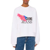 MOSCHINO JEANS felpe senza cappuccio donna moschino jeans - felpa - bianco da donna
