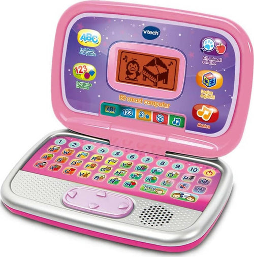 Vtech Bit Smart Computer Rosa, Computer Interattivo Per Bambini, Computer Con Mouse Ed Effetti Luminosi, Comoda Maniglia, Gioco Bambino Con Animali E Forme, Lingua Italiana, Batterie Incluse, 3-7 Anni Giochi e giocattoli/Elettronica per bambini/Tablet e accessori/Tablet Cartoleria Deja Vu - Crotone, Commerciovirtuoso.it