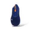 Scarpe sneakers Bambini e ragazzi PUMA flexfocus moder 401517 blue-arancione laccio