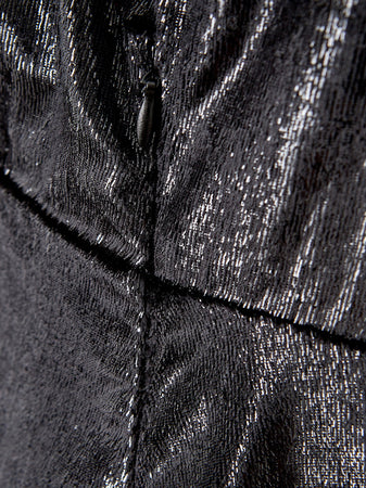 Lardini Abito con Spalline Effetto Lucido in Velvet da donna