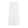 MAX MARA pantaloni donna max mara - merlot - bianco da donna
