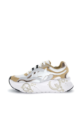 W6YZ Sneaker scarpa Donna IDA – Taupe / White 2019831012D54