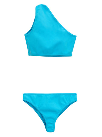 Bottega Veneta Bikini due Pezzi in Blu Turchese da donna