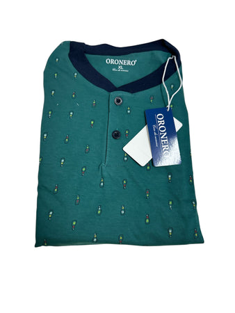 Pigiama Uomo Primavera/Estate Oronero OU454 Cotone
