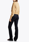 Tommy Hilfiger FELPA GOLD BTN BOAT-NK SWTSHIRT da donna