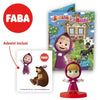 FABA i Racconti di Masha - storie e fiabe sonore - Personaggio Sonoro per Raccontastorie FABA - Statuina Sonora Interattiva per Bambini - RACCONTASTORIE NON INCLUSO