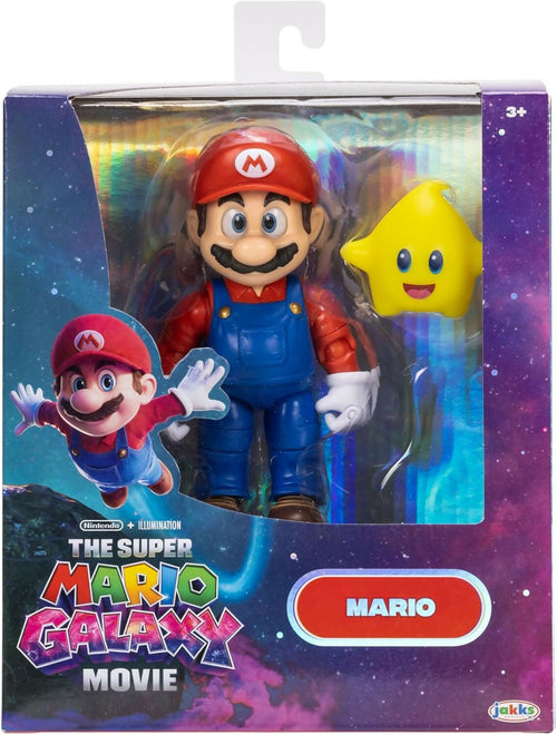 Action figure the super mario galaxy movie mario