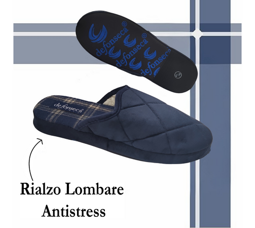 DeFonseca Ciabatte Uomo alla Milanese, Pantofole Invernali Chiuse da Casa, Lavabile e per Ospiti