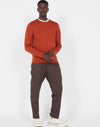 calvin klein MAGLIONE SUPERIOR WOOL CREW da uomo