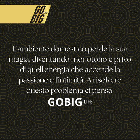 Gobig life profumatore ambiente e tessuti ai feromoni | fragranza seducente per lenzuola, divani e ambienti | aumenta l'attrazione e la passione in casa | diffusore elegante e accogliente