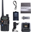 Walkie-Talkie-Uv5rl-Radio-Torcia-Ricetrasmittente-Multi-Canale-Autoparlante-Mic