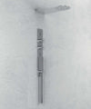 Wall Kit A Parete Da Incasso A Muro Acciaio Inox  + Soffione Doccia a Parete Acciaio Inox Punta Tonda Fai da te/Attrezzature per cucine e bagni/Attrezzature per bagni/Docce e componenti doccia/Filtri supporti e soffioni doccia/Docce fisse Ogomondo - Martina Franca, Commerciovirtuoso.it