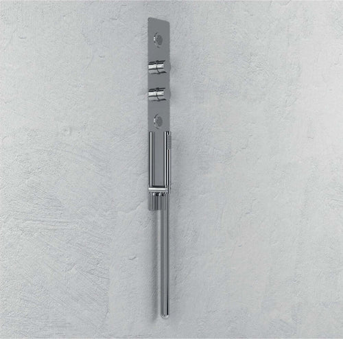 Wall Kit A Parete Da Incasso A Muro Acciaio Inox Cromato Lucido Deviatore Doccetta Doccia Fai da te/Attrezzature per cucine e bagni/Attrezzature per bagni/Docce e componenti doccia/Filtri supporti e soffioni doccia/Docce fisse Ogomondo - Martina Franca, Commerciovirtuoso.it