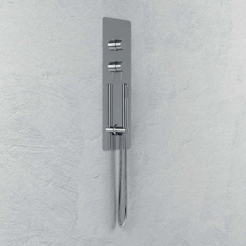 Wall Kit A Parete Da Incasso A Muro Acciaio Inox Cromato Lucido Deviatore Doccetta Doccia Fai da te/Attrezzature per cucine e bagni/Attrezzature per bagni/Docce e componenti doccia/Filtri supporti e soffioni doccia/Docce fisse Ogomondo - Martina Franca, Commerciovirtuoso.it