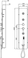 Wall Kit A Parete Da Incasso A Muro Acciaio Inox + Soffione Doccia a Parete Acciaio Inox Punta Tonda Fai da te/Attrezzature per cucine e bagni/Attrezzature per bagni/Docce e componenti doccia/Filtri supporti e soffioni doccia/Docce fisse Ogomondo - Martina Franca, Commerciovirtuoso.it