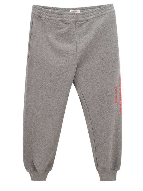 Alexander McQueen Pantalone sportivo logo Graffiti da donna