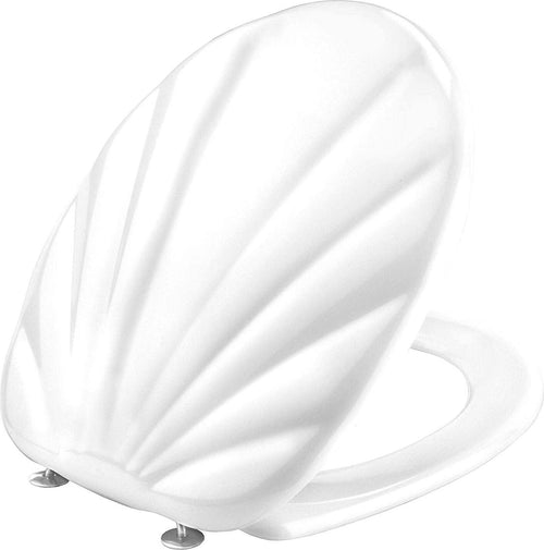 Waterful-KSDO00-Copriwater-Sedile-WC,-Modello-Dolo,-Cerniere-in-Acciaio-Inox,-Bianco