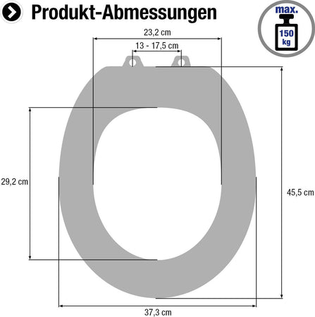 Waterful-KSSI00-Copriwater-Sedile-WC,-Modello-Siros,-Cerniere-in-Acciaio-Inox,-Bianco
