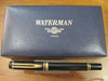 Waterman Hémisphère Penna Stilografica, Nero Lucido con Finiture in Oro, Confezione Regalo