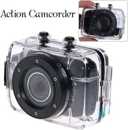 WATERPROOF ACTION CAMCORDER SPORT MACCHINA FOTOGRAFICA HD IMPERMEABILE DISPLAY  Trade Shop italia - Napoli, Commerciovirtuoso.it