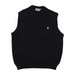 CARHARTT WIP Pullover Smanicato Uomo Madison Vest Sweater Black/wax da uomo