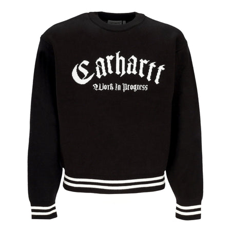 CARHARTT WIP Maglione Uomo Onyx Sweater Black/wax da uomo