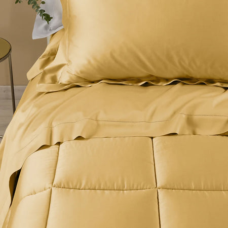 Trapunta In Raso Di Cotone Dreaming Gold – Matrimoniale