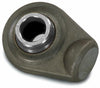 Supporto superiore rotula sferica altezza 30mm con Ø 19mm testa Ø 53mm e interasse 48mm