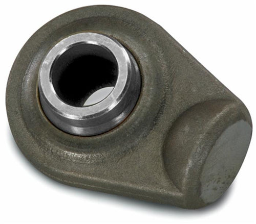 Supporto superiore rotula sferica altezza 30mm con Ø 19mm testa Ø 53mm e interasse 48mm