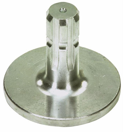 Alberino scanalato con flangia con profilo interno 1"3/8