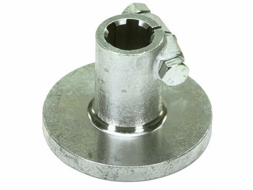 Mozzo scanalato profilo 1”3/8 lungo 83mm 6 cave con flangia