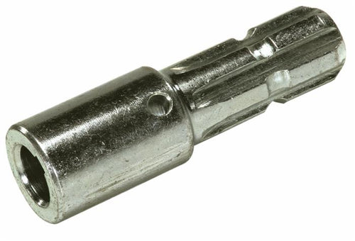 Riduzione per presa di forza con profilo interno 13/8 foro 20mm e cava 6x2,8mm