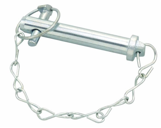 Perno per 3°punto ø19x120mm con spina scatto confezione da 2 pezzi