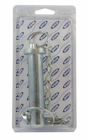 Perno per 3°punto ø25x120mm con spina scatto confezione da 5 pezzi