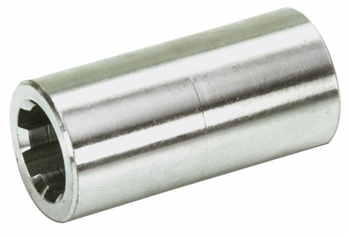 Bussola scanalata Ø 42mm con profilo interno 26x30x6mm con 6 scanalature e lunghezza 60mm