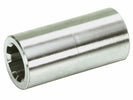 Bussola scanalata Ø 28mm con profilo interno 13x16x3,5mm con 6 scanalature e lunghezza 40mm Confezione da 1pz