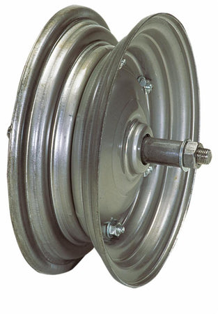 Disco ruota completo di assale passante