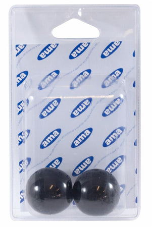 Confezione 2 pomoli a sfera Ø 30mm filetto 8MA