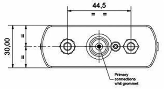 Fanale targa universale 83x33mm