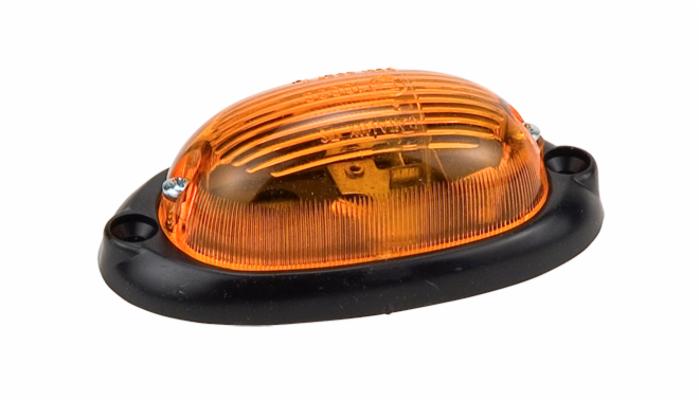 Fanale freccia laterale colore ambra interasse di fissaggio 93mm