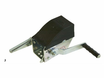 Argano con freno manuale portata kg 550 Confezione da 1pz