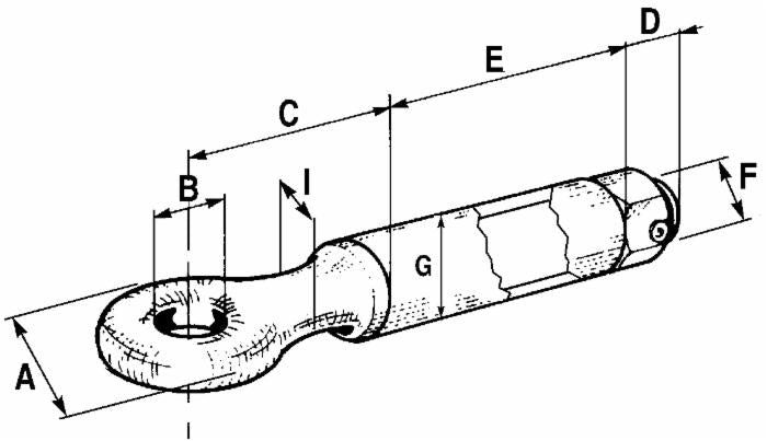 Occhione di aggancio per timoni di rimorchi in metallo grezzo Ø esterno 84mm Ø foro interno 30mm