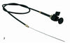 Tirante stop motore,cavo lunghezza 2200mm con leva d'arresto e pomello nero