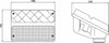 Fanale anteriore dx e sx per trattore dimensioni 188x140mm omologato ECE