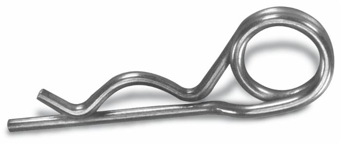 Coppiglia doppio giro ø6x150mm confezione da 30 pezzi