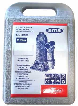 Martinetto idraulico da 2t sollevamento 150mm