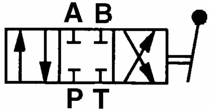 Deviatore di flusso a 4 vie 1/2"